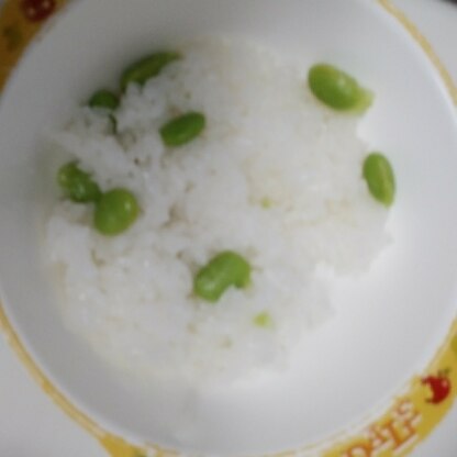 枝豆で代用失礼します★息子とても喜んで食べていました★ご馳走様でした(*´∀｀)♬♬